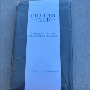 Charter Club Gray Pillowcases